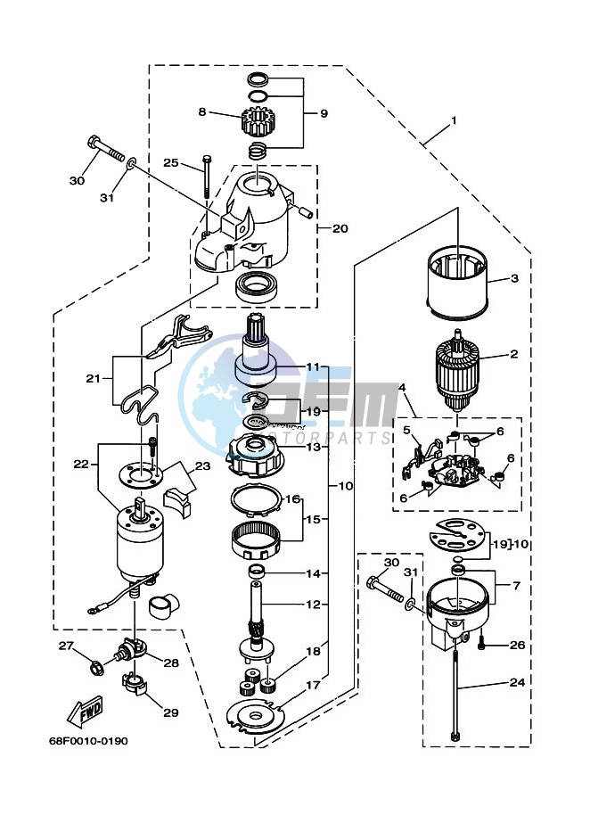 STARTING-MOTOR