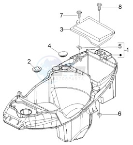 Liberty 50 4t RST ptt (E) Spain drawing Case - Helmet