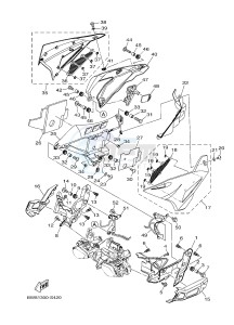 MTN-1000D MT-10 SP MT-10 SP (BW81) drawing COWLING 3