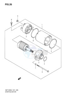 GSF-1250S ABS BANDIT EU drawing STARTING MOTOR