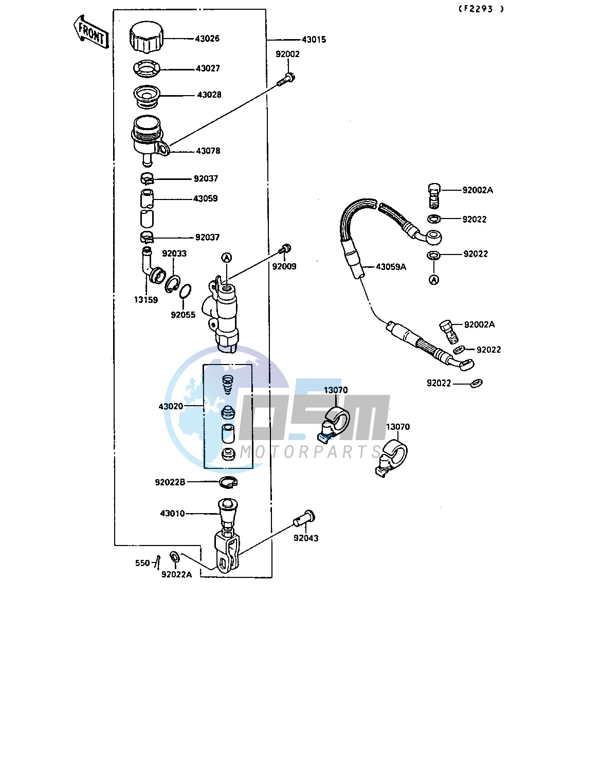 REAR MASTER CYLINDER