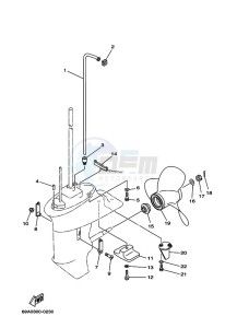 F15PLHE drawing PROPELLER-HOUSING-AND-TRANSMISSION-2