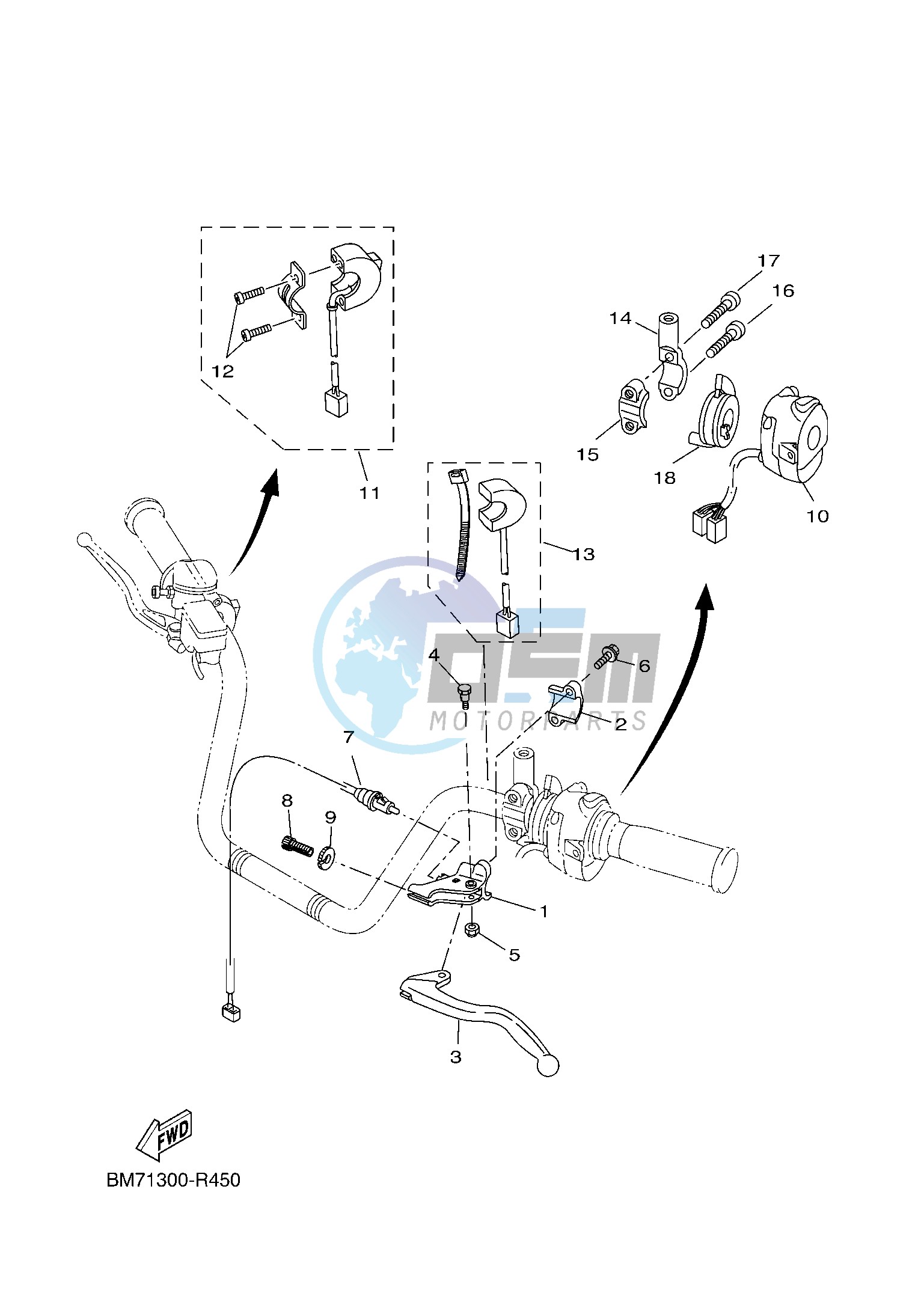 HANDLE SWITCH & LEVER