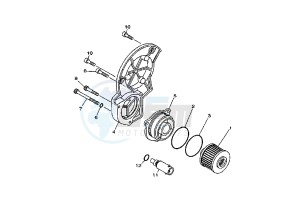 BT BULLDOG 1100 drawing OIL CLEANER