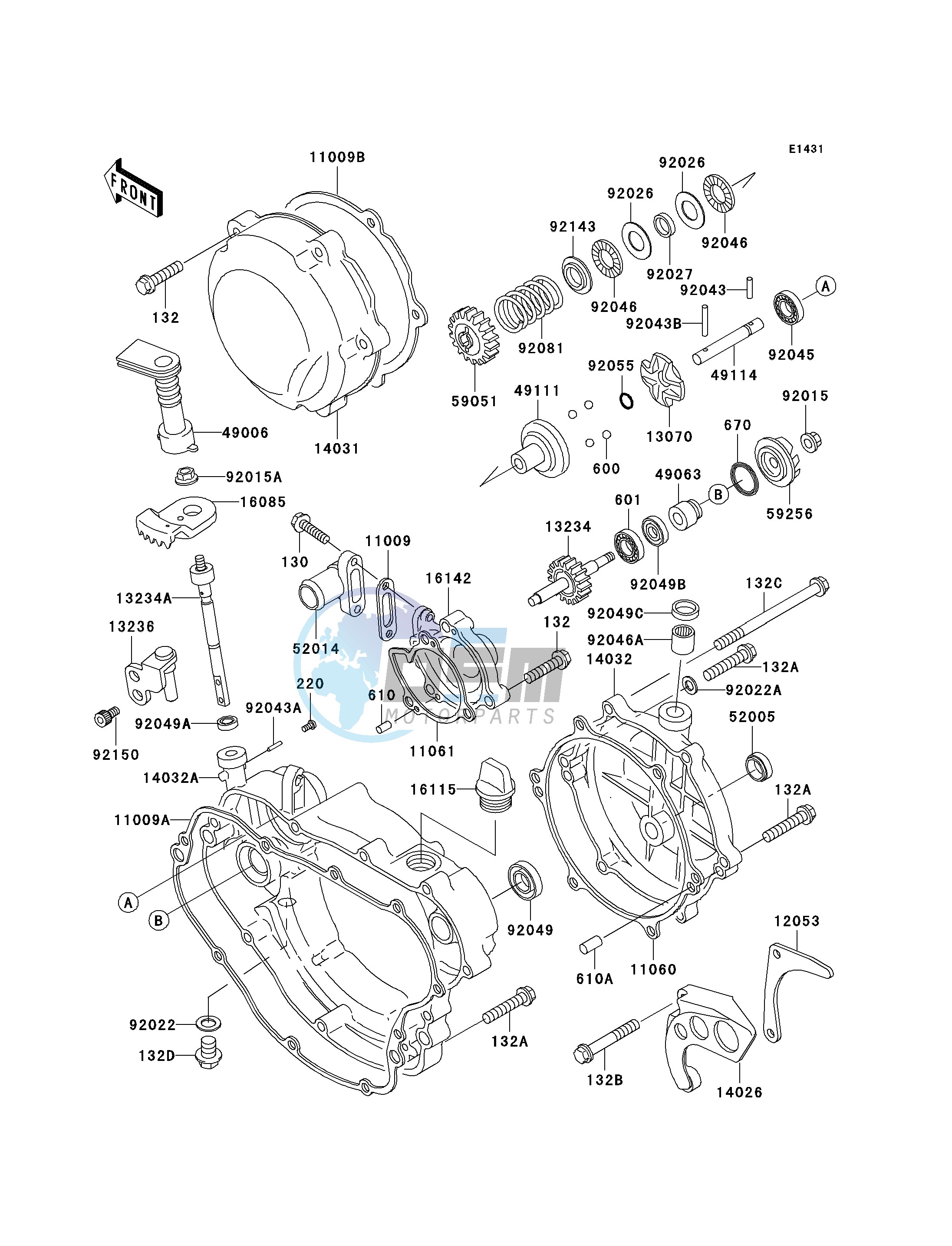 ENGINE COVER-- S- -