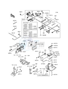 MULE PRO-DXT KAF1000BGF EU drawing Chassis Electrical Equipment