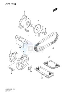 AN650Z ABS BURGMAN EXECUTIVE EU-UK drawing OIL PUMP