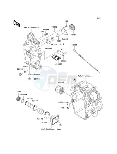 KAF 620 J [MULE 3010 TRANS 4X4] (J1) J1 drawing OIL PUMP_OIL FILTER