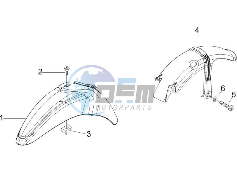 Wheel housing - Mudguard