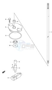 DF 225 drawing Clutch Rod