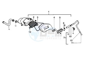 DNA 50 drawing Air cleaner secondairy