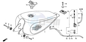 CMX250C REBEL drawing FUEL TANK