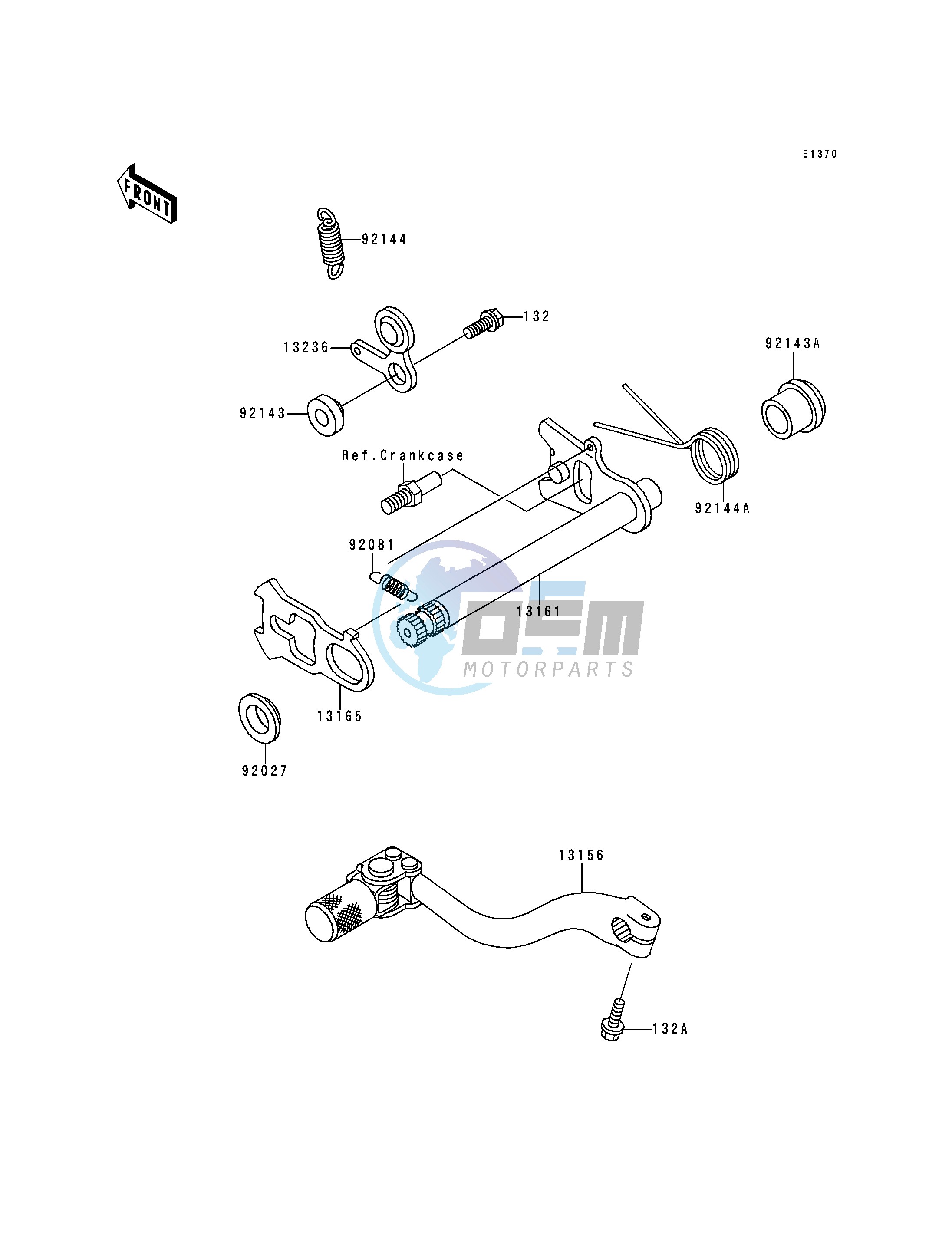 GEAR CHANGE MECHANISM