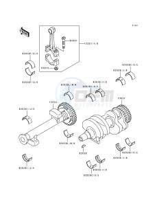 EN 500 A [VULCAN 500] (A6-A7) [VULCAN 500] drawing CRANKSHAFT