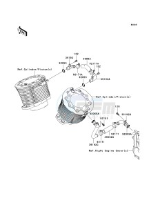 VN 2000 D [VULCAN 2000 LIMITED] (D1) D1 drawing COOLING