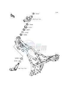 NINJA_300 EX300ADF XX (EU ME A(FRICA) drawing Frame