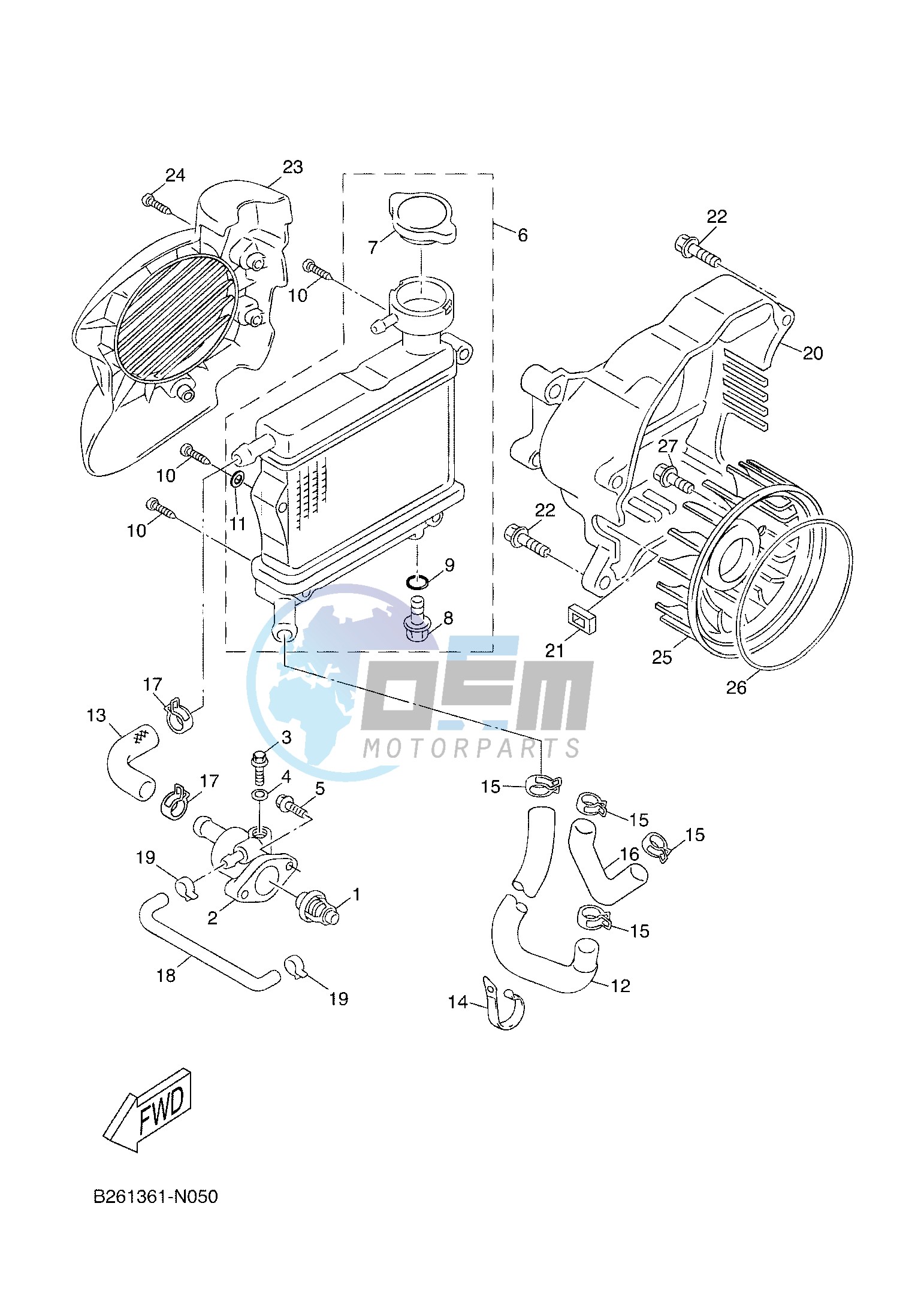 RADIATOR & HOSE