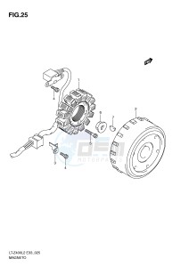 LT-Z400 (E33) drawing MAGNETO