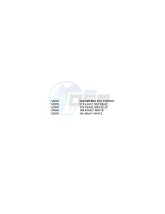 FZ50 (E1) drawing * COLOR CHART *