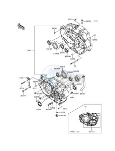 Z250SL BR250EGF XX (EU ME A(FRICA) drawing Crankcase