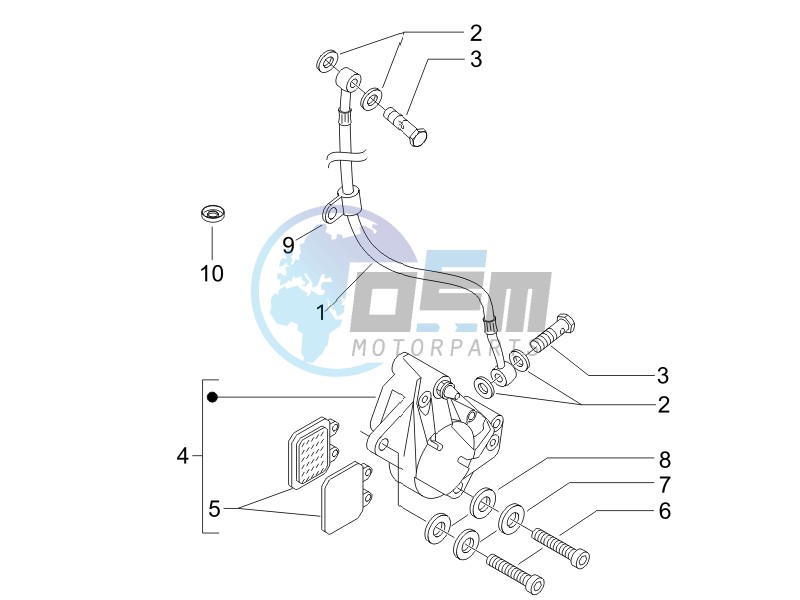 Brakes hose  - Calipers