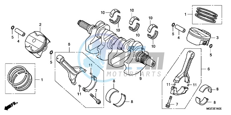 CRANKSHAFT/PISTON