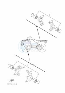 YFM450FWBD KODIAK 450 EPS (BHT5) drawing MAINTENANCE PARTS KIT