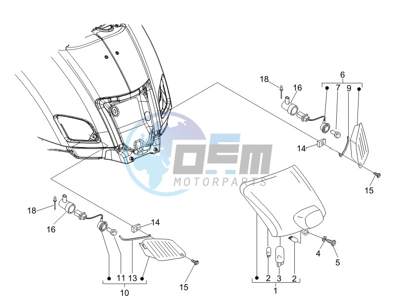 Tail light - Turn signal lamps