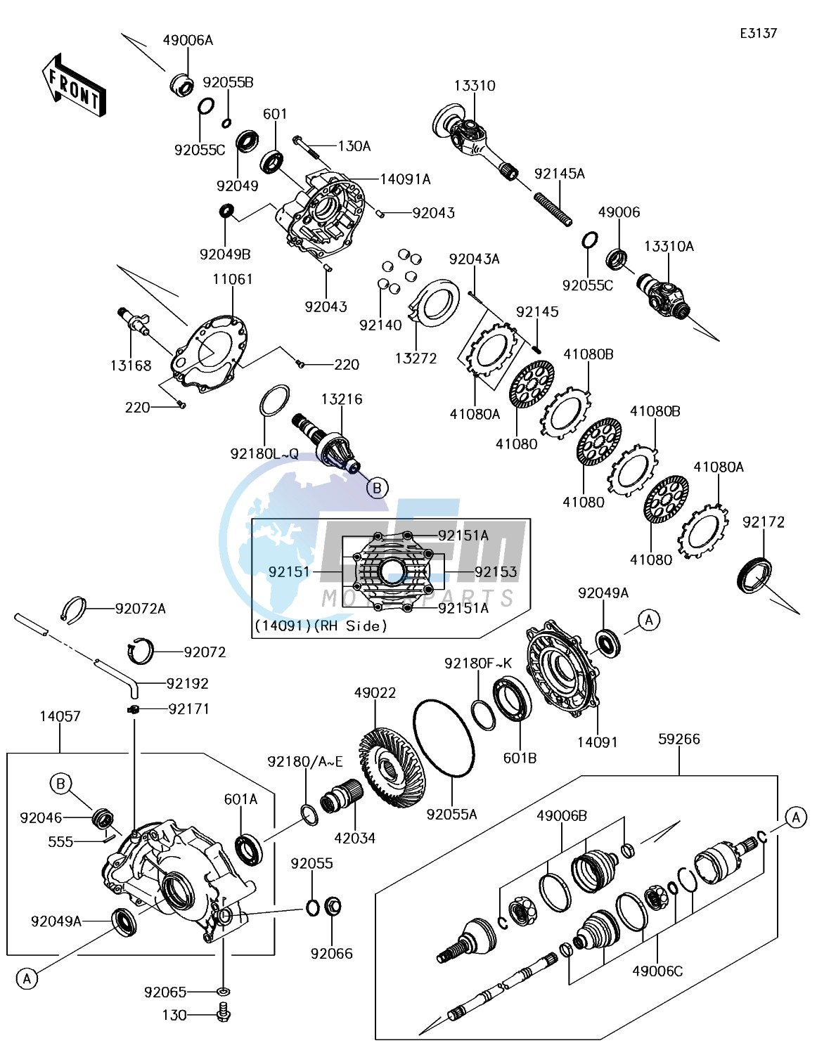 Drive Shaft-Rear