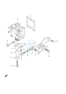 DF 40 drawing Throttle Body