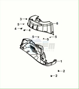 E-FIDDLE (EK4LW2-EU) (M2) drawing FRONT FENDER