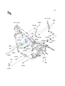 VN 1700 B [VULCAN 1700 VOYAGER ABS] (9FA) B9F drawing FRAME FITTINGS