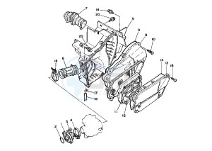 TW 125 drawing INTAKE