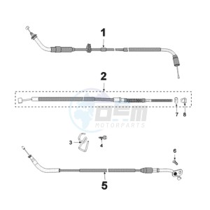 VIVA 3 L 50 4T A drawing CABLES