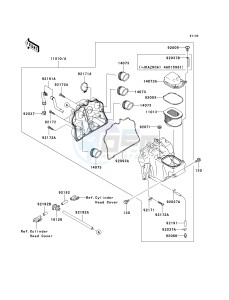 ZR 1000 A [Z1000] (A1-A3) drawing AIR CLEANER