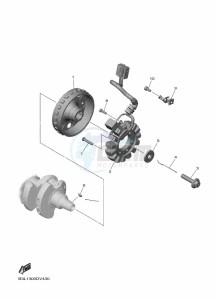 YZF1000 YZF-R1 (B3L1) drawing GENERATOR