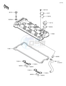 JET SKI STX-15F JT1500AGF EU drawing Cylinder Head Cover