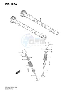 GSX-1300R ABS HAYABUSA EU drawing CAMSHAFT-VALVE