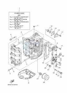 F40FEDL drawing CYLINDER--CRANKCASE-1