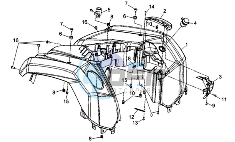 REAR COWLING