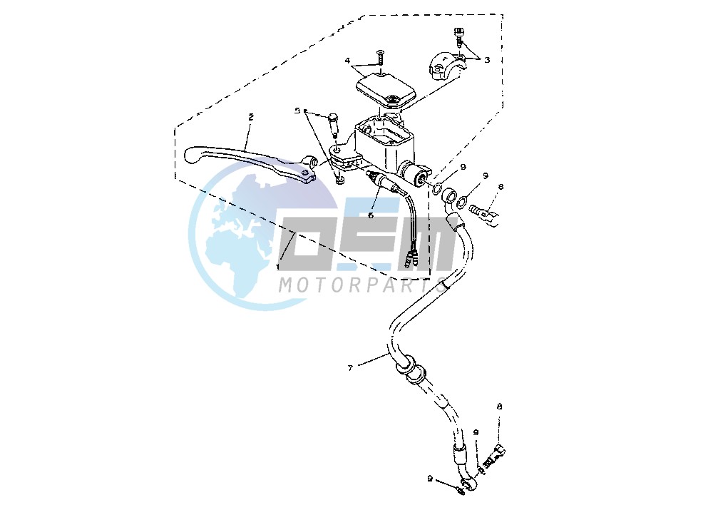 FRONT MASTER CYLINDER