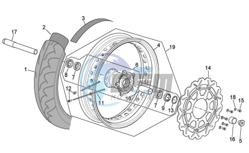 Front wheel II