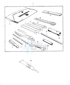 KH 400 A (A3-A5) drawing OWNER TOOLS