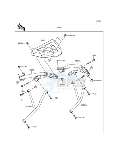 ER-6F EX650EEF XX (EU ME A(FRICA) drawing Accessory(Top Case Bracket)