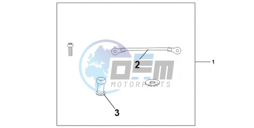 TANK BAG ATT KIT