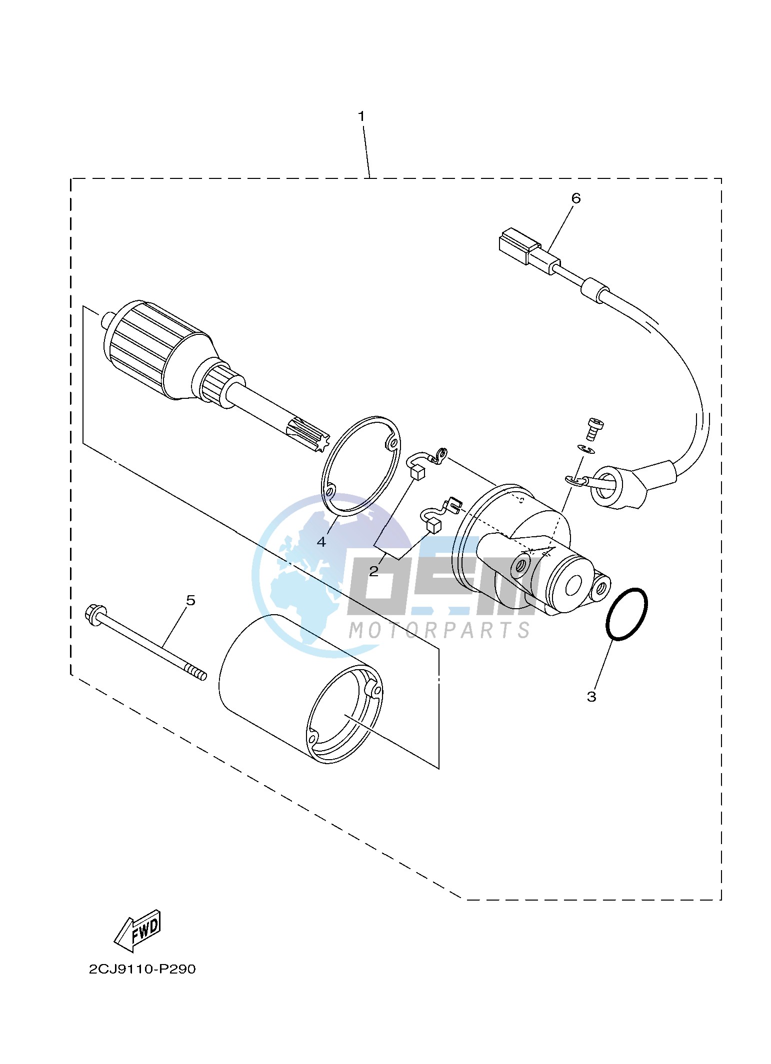 STARTING MOTOR