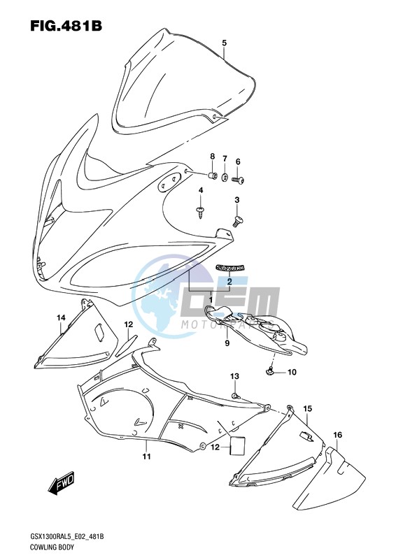 COWLING BODY