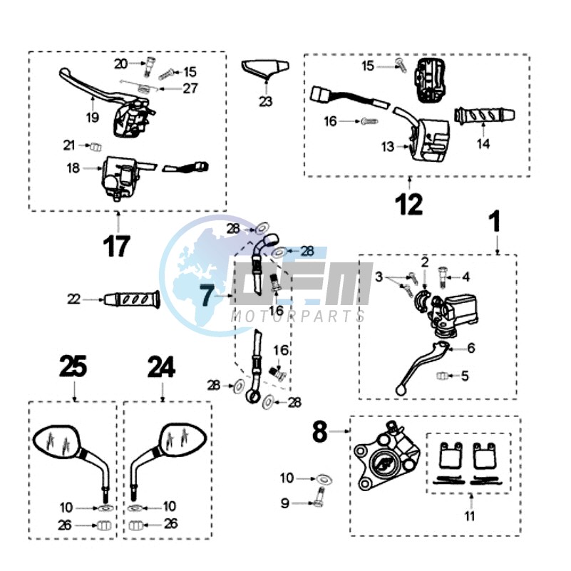 BRAKE SYSTEM AJP DOMINO