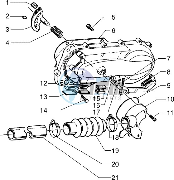 Kickstarter - Crankcase cooling