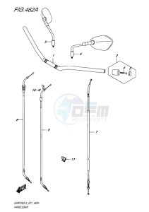 GSR750Z ABS EU drawing HANDLEBAR